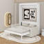 Lit escamotable double pleine grandeur avec coussin-341026599-341026596