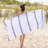 Marlene Tropical Coastal Cotton Oversized Stripe Beach Towel with Tassels-1985425052