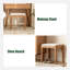 Tabouret de coiffeuse en bois massif-130131001
