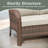 50'' Wicker Outdoor Loveseat-102237731