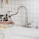 Willow Pull Down Sprayer Kitchen Faucet with Touchless Sensor, LED, Soap Dispenser and Deck Plate