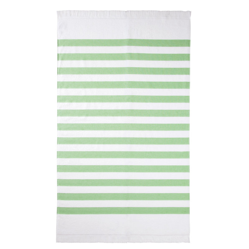 Varennes Midweight Beach Towel, Pistachio