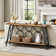 Console Table With Charging Station