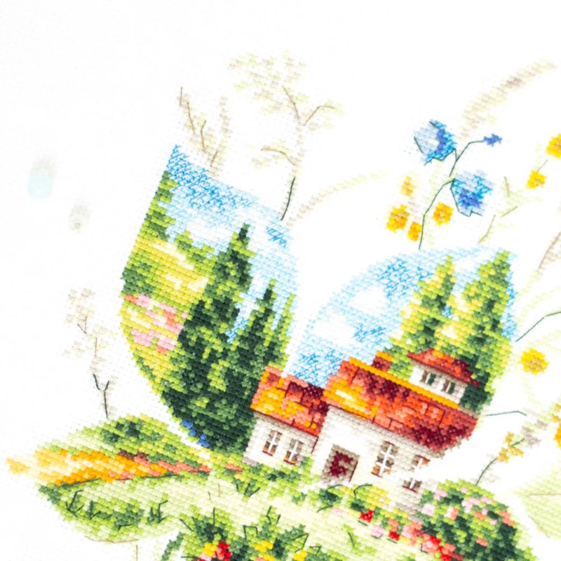 Kit de point de croix compté Magic Needle Summer Day 210-321