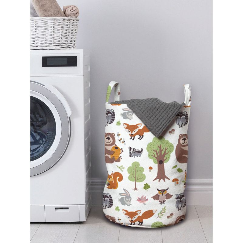 Fabric Laundry Bag with Handles