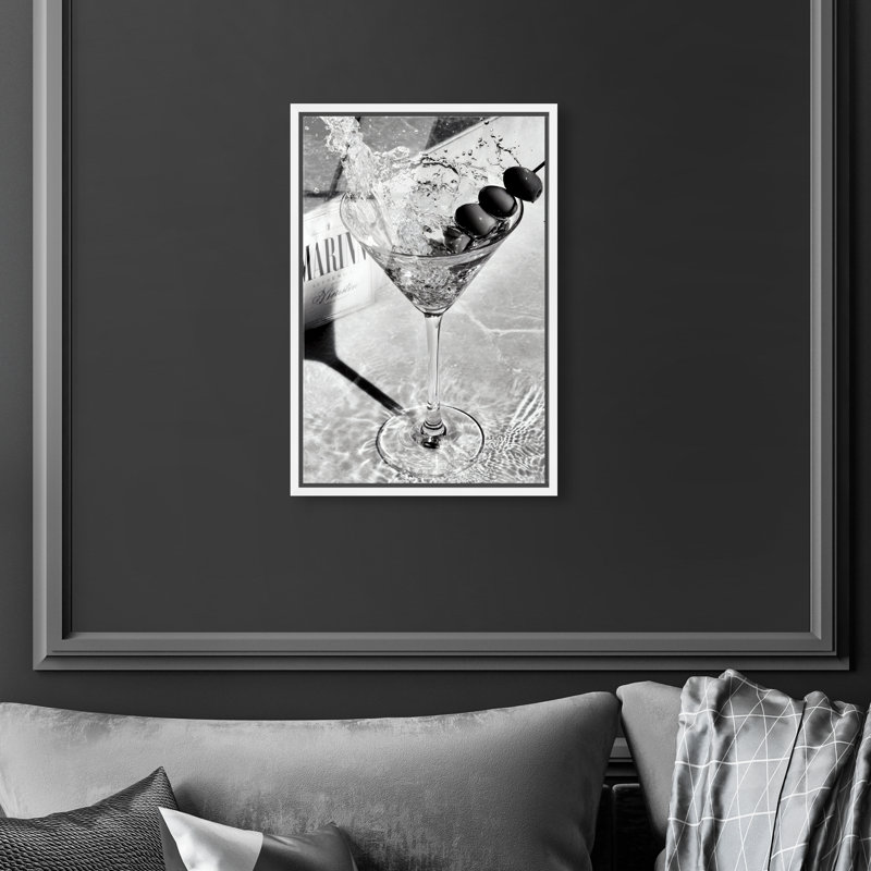 Chill Time II Print by Oliver Gal, 31"H x 21"W, White Floater Frame