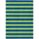 Sneller Flatweave Washable Striped Indoor / Outdoor Rug