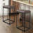 Jadwiga Upholstered Counter Stool with Metal Frame-901126581-901126569-906481848