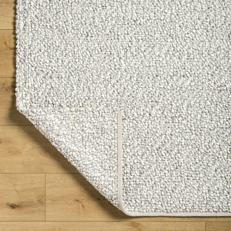 Super Pebble Area Rug in Ivory, Rectangle 2' x 3'