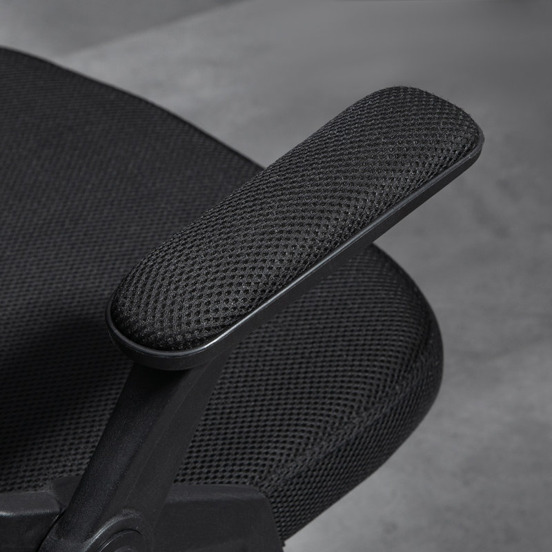Office Chair, Black, Black