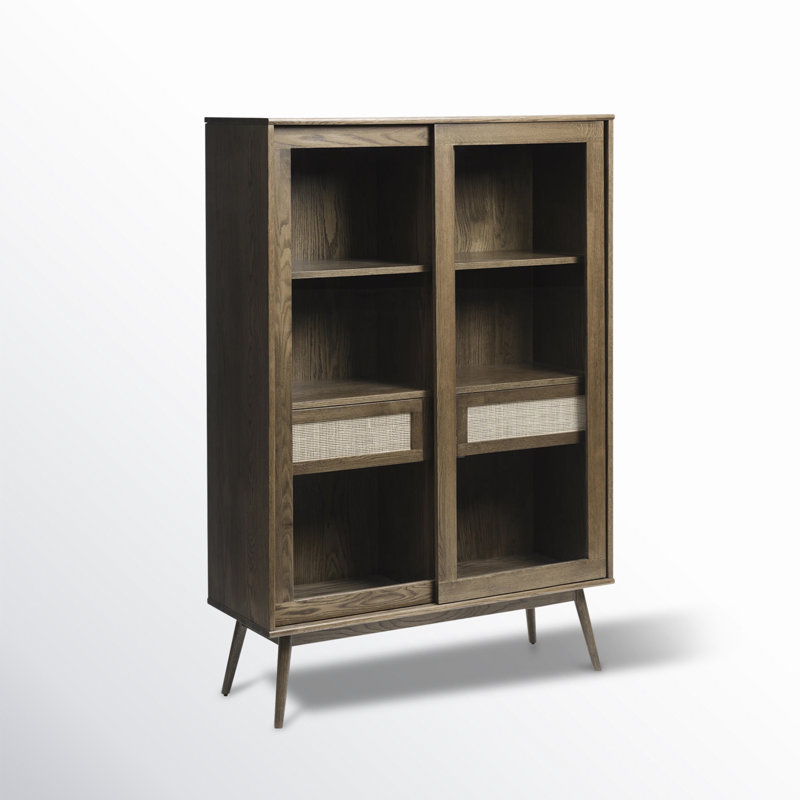 Johanna Dining Cabinet, Smoked Oak