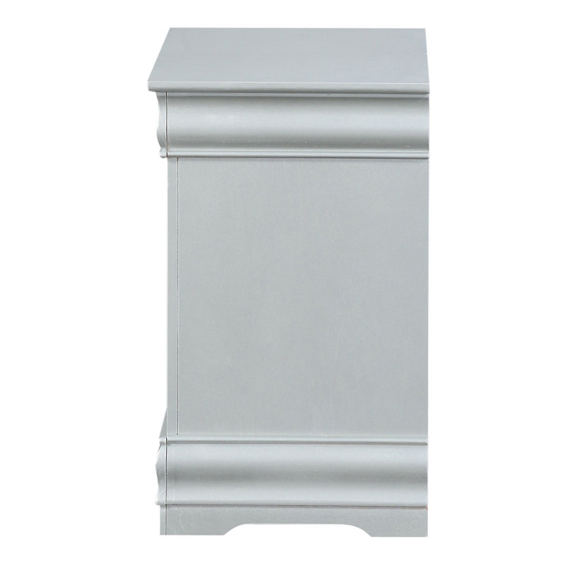 Table de chevet 2 tiroirs Platinum