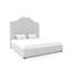 Nina Bed With 11" Rails-63700245-63700297-63700243