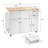 Sagrario Solid Wood Top Kitchen Island-838608096