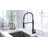 Pull Down Single Handle Kitchen Faucet-15858030