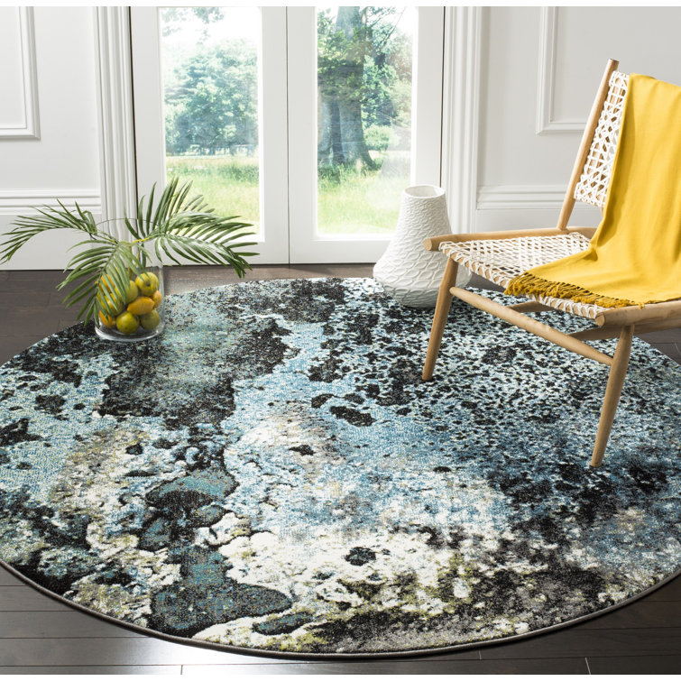 Glacier Performance Abstract Rug