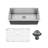 Karran Elite 32" Undermount 16 Gauge Single Bowl Stainless Steel Kitchen Sink-124851769