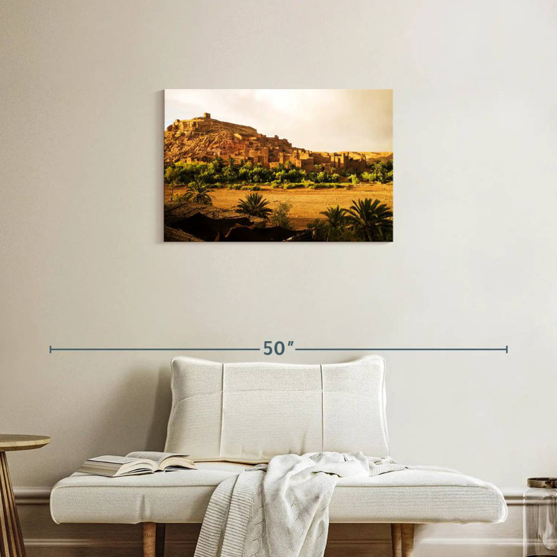 Ville antique marocaine de Nicci, H 20 po x l 30 po
