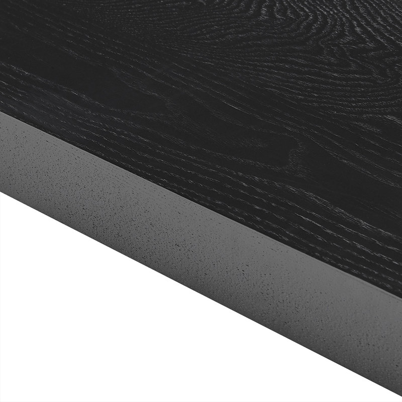 Sherice Floating Shelf, 1.97" H x 74.81" W x 10.24" D, Matte Black