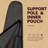Patio Parasol 600D Waterproof Outdoor Market Umbrella Cover, Fits Market Umbrella 7-10 Feet, (Black)-130176257