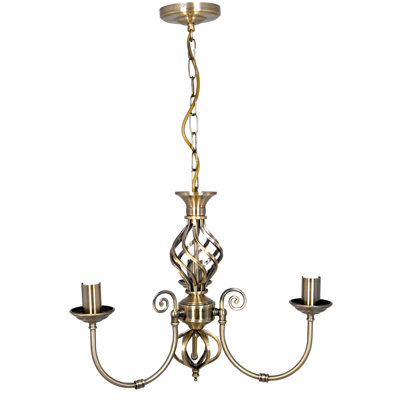Perla 3 - Light Candle Style Chandelier