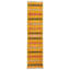 Tapis doré en laine Flatweave