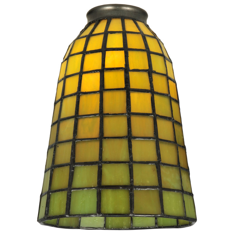 7 in. H Glass Bell Lamp Shade