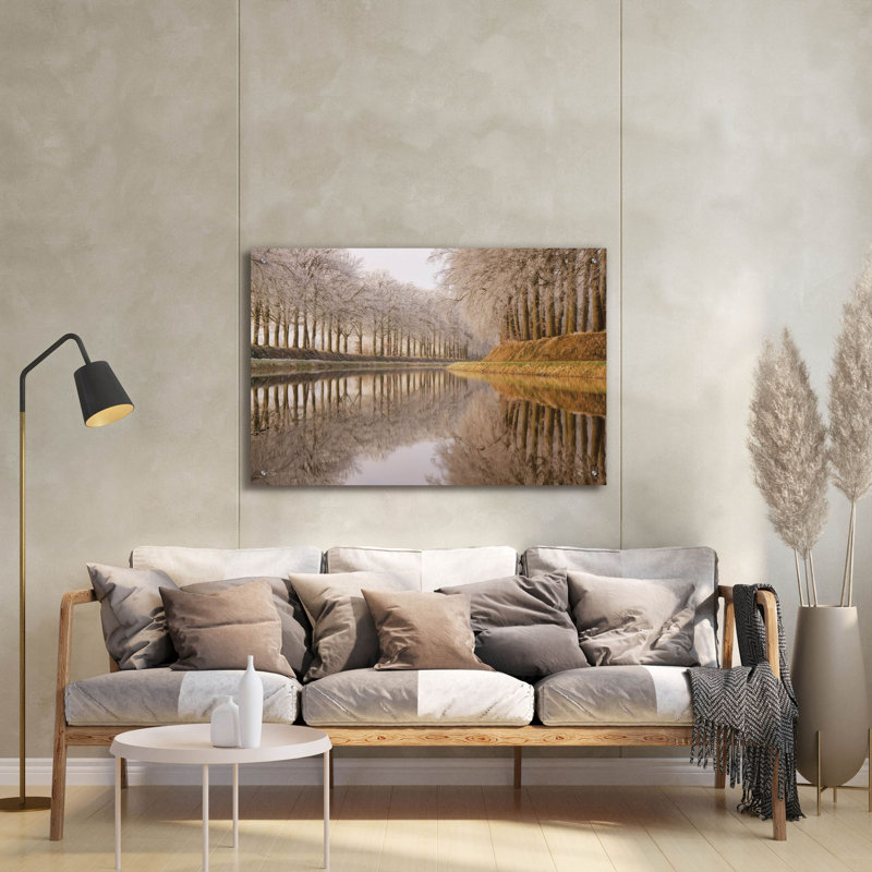 Art mural épique «Frosty Reflections» par Martin Podt, 36 po x 24 po, H 24 po x l 36 po