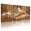 Paysage et nature, chaîne de montagnes, ensemble de 3 impressions sur toile-146262509