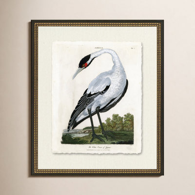 Wendover Art Group "Medium White Crane" Painting