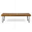 Banc industriel en bois et métal-611862931