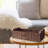 Brown Round Paper Rope Basket Set With Handle, Decorative Storage For Toilet Paper Organizing-444763418