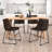 Faux Leather Upholstered Metal Side Chair-64827230