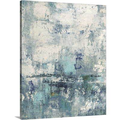 « the huître lit v », peinture sur toile