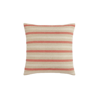 Classic Grey Marina Stripe Indoor Outdoor Pillow 24x24