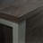 Lateral File with Two Drawers, Dark Brown finish