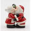 Ensemble salière et poivrière Cosmos Gift Kissing Santa Couple