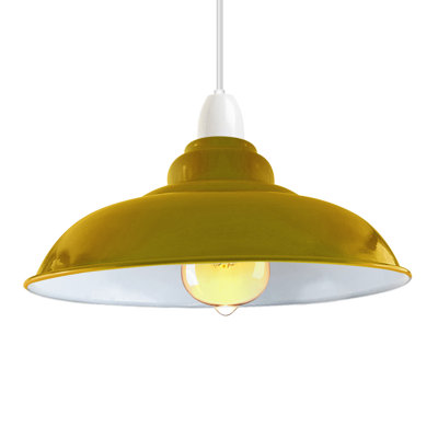 Genica Metal Bowl Lamp Shade ( Screw On )