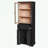 Freestanding Bathroom Storage Linen Cabinet-1594978636