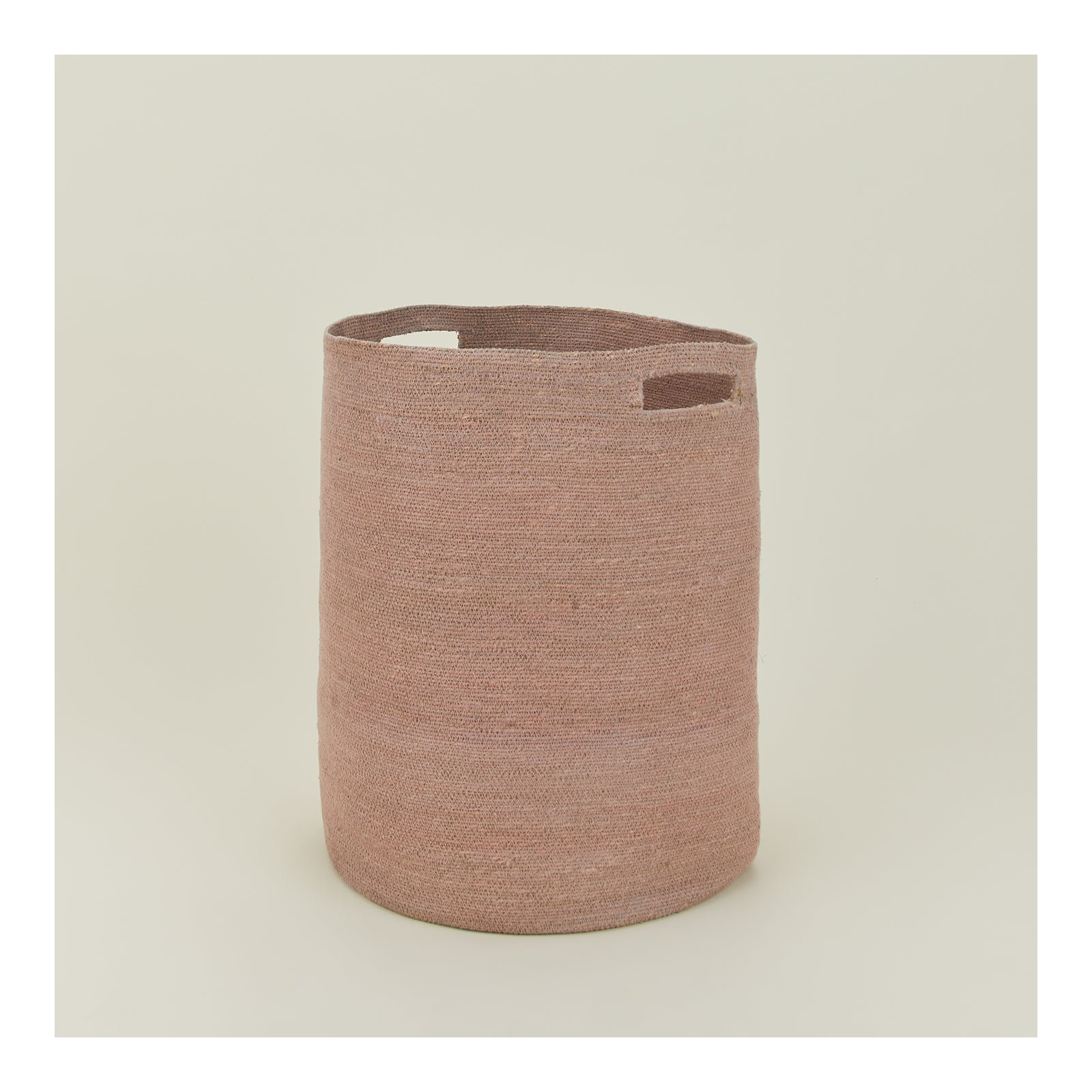Laundry Hamper with Handles, Blush