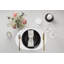 Cotton Blend Oval Placemat And Coaster Set-1561851776