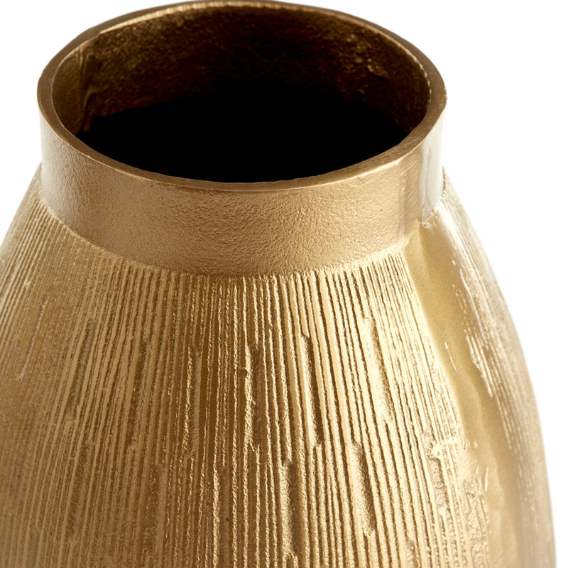 Dorado Handmade Aluminum Table Vase