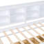 Lit de jour blanc avec 2 tiroirs et boîte de rangement en bois-1532916990