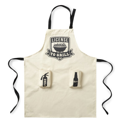 Apron No Holiday Canvas Cotton Bib Apron