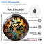 Horloge murale rétro Vintage Art 12 pi