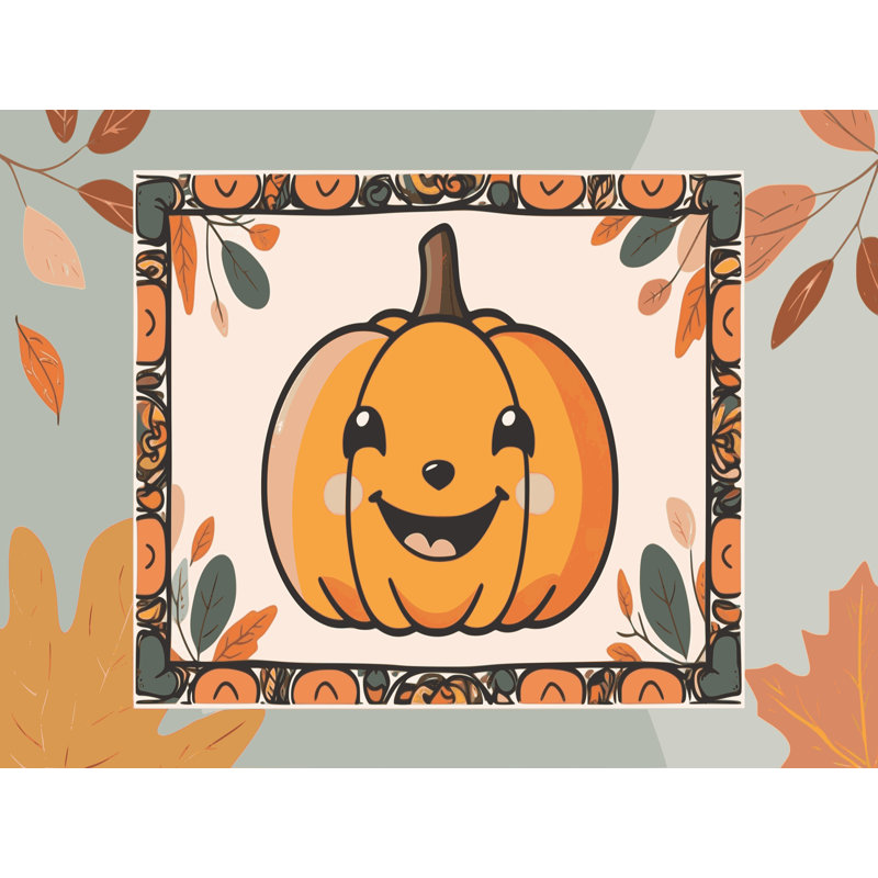 Tapis de vacances d'Halloween The Holiday Aisle®, Rectangle 4pi x 6 pi