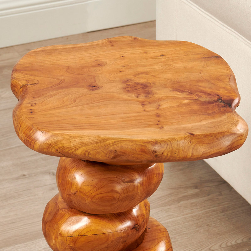 Solid Wood End Table