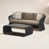 Spectrum Caribou Cushion/Dark Gray/Gray Frame