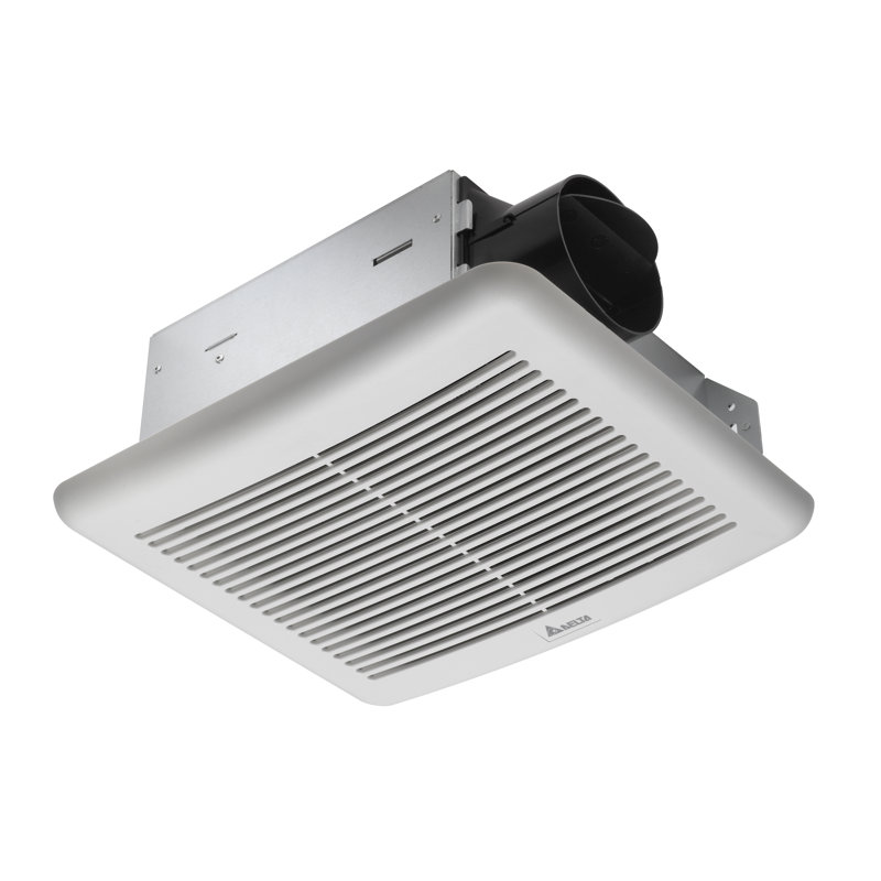 Slim White Energy Star Certified Bathroom Exhaust Fan