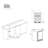 Empava Dual Zone 23.4'' Built-In 46 Bottle Wine Refrigerator with Reversible Door